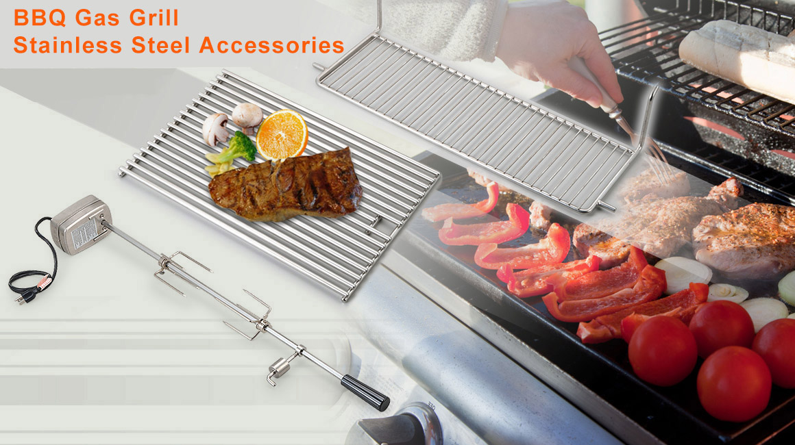 BBQ Gas Grill Stainless Steel Accessories-1