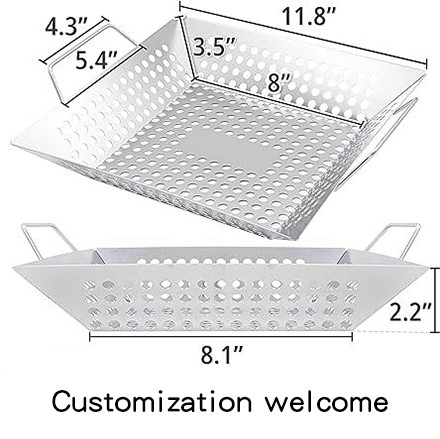 Grilling Basket Stainless Steel
